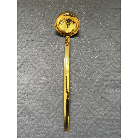 SILVERPLATE BY DUCHIN GIFTS GOLD 15" SOUP SAUCE PUNCH LADLE HOME SERVERWARE PART - Picture 1 of 9